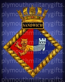 HMS Sandwich Magnet